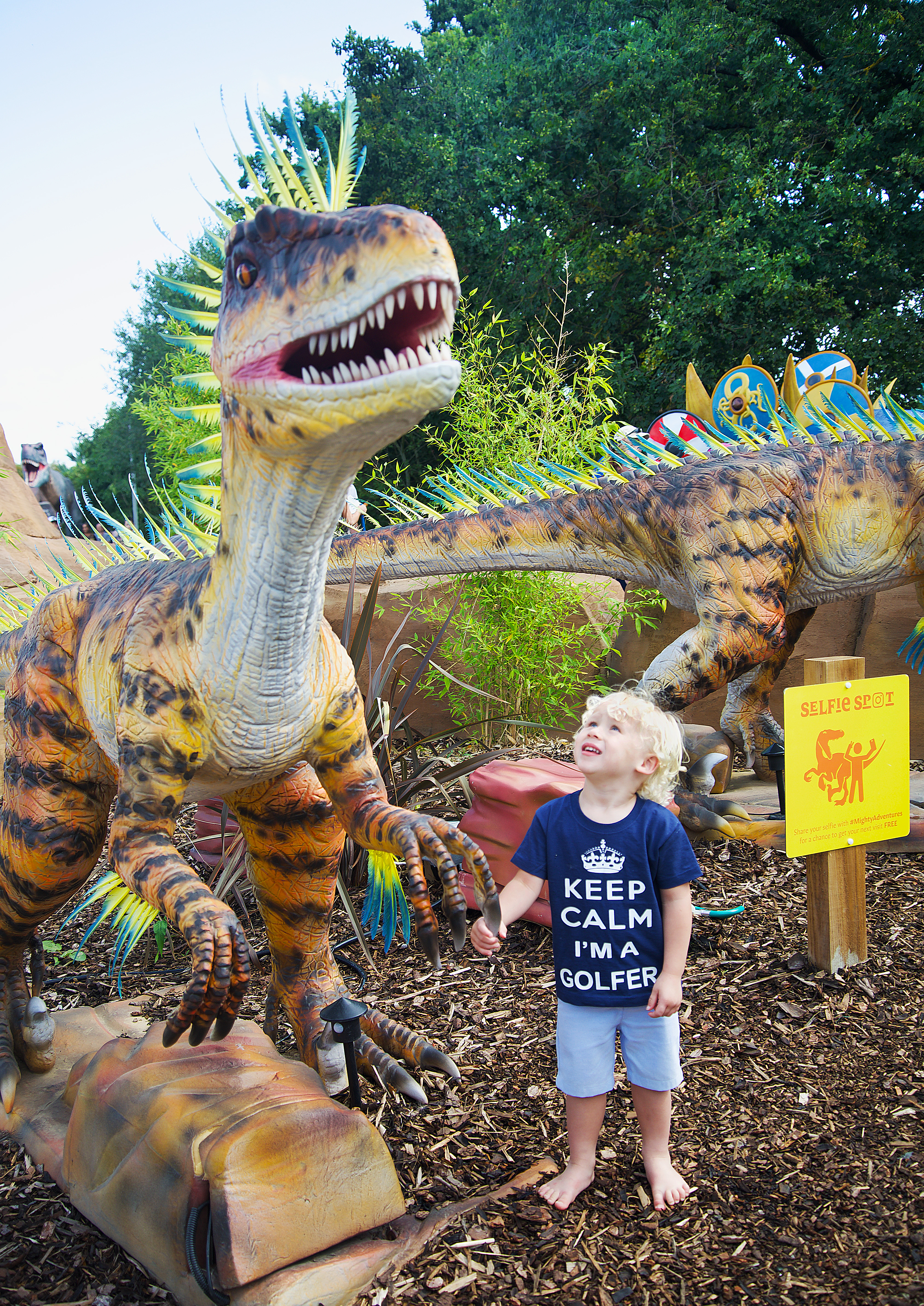 Children celebrating at a Mighty Adventures birthday party