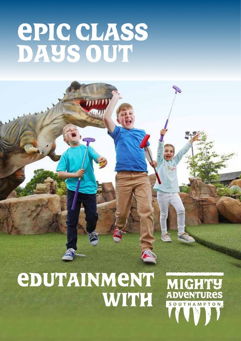 Cover of the Mighty Adventures teacher's overview